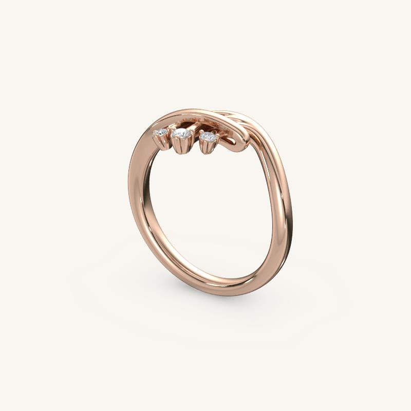 The Elara – Orion’s Belt - Inspired Celestial Ring