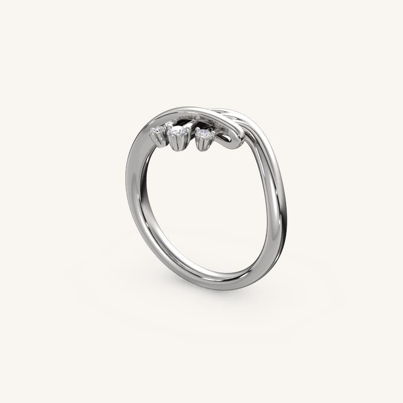 The Elara – Orion’s Belt - Inspired Celestial Ring