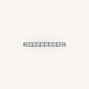 Elegant Diamond Half Eternity Band