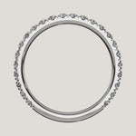 Load and play video in Gallery viewer, Elegant Diamond Half Eternity Band
